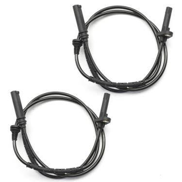 Imagem de Ynovvo 2 peças ALS1787 Sensor de velocidade ABS traseiro esquerdo e direito adequado para BMW X5 2007-2018 X6 2008-2019 Substituir OE 34526771777