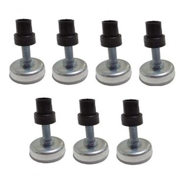 Imagem de 7 Pés Niveladores Base Sapata Pra Cama, Mesa, Armario E Etc