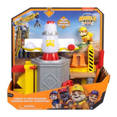 Imagem de Playset Nave Espacial Lance e Gire com Boneco Rubble E Sua Turma