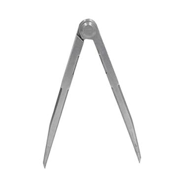 Imagem de Bússola divisória de asa de ponta endurecida de aço carbono de 200 mm para marcenaria, metal, couro, desenho, geometria