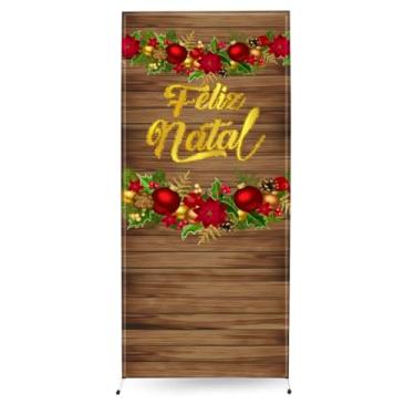 Imagem de Painel Romano Lateral Natal Veste Facil 0,90mx 2,20m (PLNAT0028)