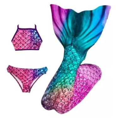 Imagem de Cauda De Sereia + Nadadeira + Top - Pronta Entrega - Tubarão Shop, 2, 