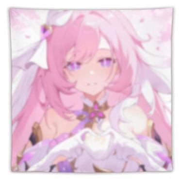 Imagem de LIEGBMEU Tapeçaria de biquíni sexy anime menina 152.4 cm x 152.4 cm interior exterior parede colcha arte decoração de tapeçaria caprichosa, AF224