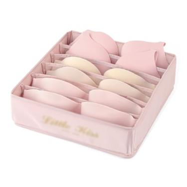 Imagem de Organizador de gaveta de roupas íntimas, caixa dobrável, organizador de sutiãs, meias, calcinhas, roupas de bebê