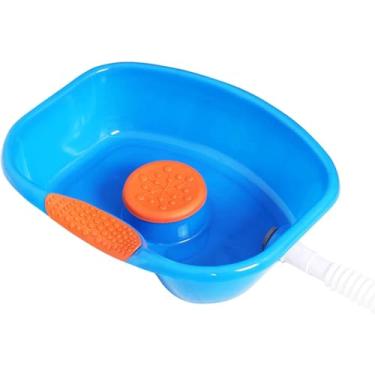 Imagem de Lavatório de cabelo, lavatório, lavatório, portátil, bandeja de xampu para pacientes, bandeja de banheira para idosos acamados