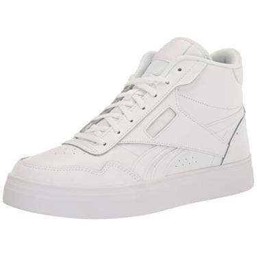 Imagem de Reebok Court Advance Bold High Tênis feminino, Calçado branco/calçado branco, 37
