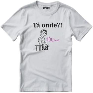 Imagem de Camiseta engraçada Homem Nubank - Lithium, M