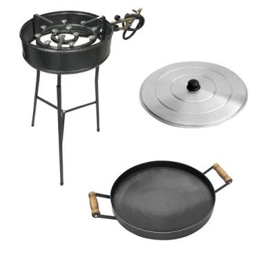 Imagem de Kit Fogareiro 2Em1 110.13 Disco Arado 43cm 051 E Tampa 160.2 - Papalég