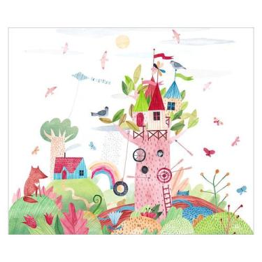 Imagem de Papel de Parede Adesivo Infantil Floresta Quarto Criança - 671pcm - Al