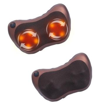 Imagem de Almofada Massageadora Movimentos Shiatsu Relaxamento Carro - M&C