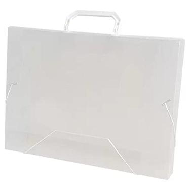 Imagem de Acp 1051CR Maleta Plástica com Alça Oficio, 43mm, Cristal