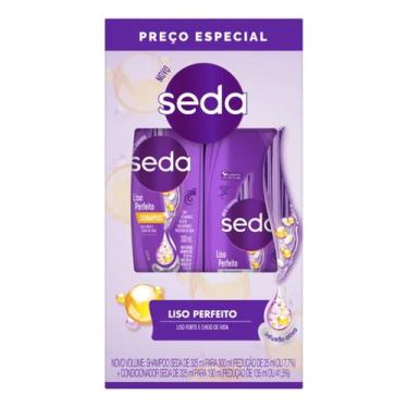Imagem de Kit c/ 4 Kit Seda Shampoo 300ml + Condicionador 190ml