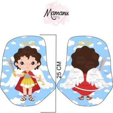 Imagem de Almofada Naninha Religiosa São Miguel Arcanjo - Mamanu