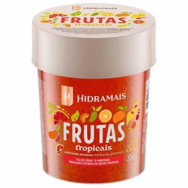 Imagem de Esfoliante Corporal Sabonete Mousse Hidramais Frutas Tropicas, 350g