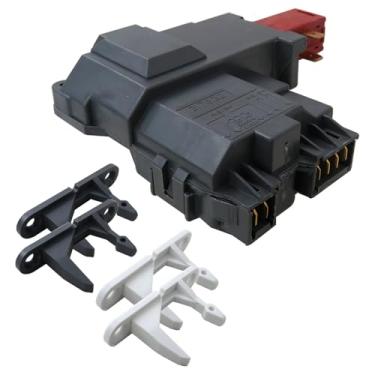 Imagem de 131763256 Conjunto de interruptor de tampa de trava de porta para máquina de lavar roupa Frigidaire Affinity modelos FAFS4474LN0 FAFS4474LR0 FAFS4474LW0 FAFW3001LW0 FAFW3001LW1 por YTXXDEUS