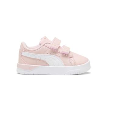 Imagem de PUMA Tênis infantil unissex Jada Hook and Loop, Branco malva Ah25, 17