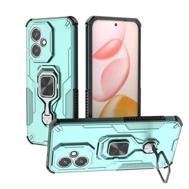 Imagem de SORAKA Capa para Honor 400 com suporte metálico giratório de 360 graus peça de ferro magnética para suporte magnético para telefone de carro