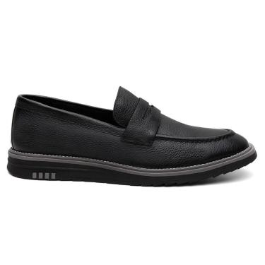Imagem de Mocassim Loafer Masculino Casual Couro