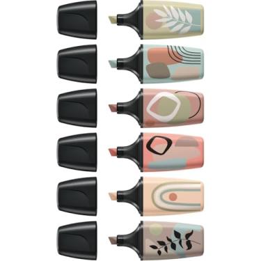 Imagem de Kit de Canetas Marca Texto, Sertic, Stabillo Boss, Mini, Natural Vibes, Sortidas, 50 Unidades