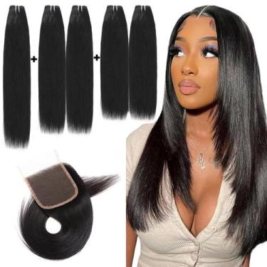 Imagem de Pacotes de cabelo Art Show Hair Brazilian Straight Virgin 10A
