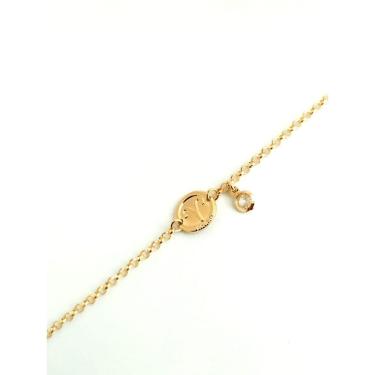 Imagem de Pulseira Belca Signo Aries Com Pingente, No Banho De Ouro