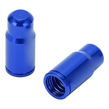 Imagem de Acouto Capas de Válvula 1 par de Tampa de Válvula de de Liga de Alumínio Capas de de Pneu de Bicicleta Mountain Road Bike de Alumínio Esportes e Atividades Ao Ar Livre/esportes/ciclismo/pneus e