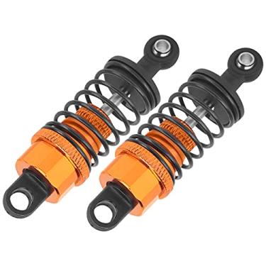 Imagem de Domary Absotores de Choques RC de Metal de 65 Mm Ajustáveis, 2 PCs, Alta Resistência, Vida útil Longa, Redução de Vibração, Ajuste para Barras de 2WD/Tamiya/HPI RC (Ouro)