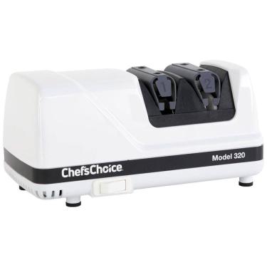 Imagem de Afiador Elétrico de Facas Profissional com 2 Níveis, 110v, CHEFSCHOICE 0320000, Branco