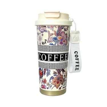 Imagem de Copo Térmico de Café Inox 500ml (Estampa:03)