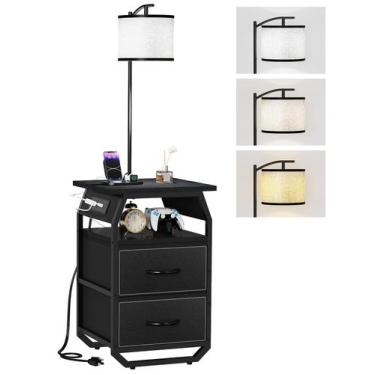 Imagem de Candeeiro de chão Table Run, julho de 52,7" H, lâmpada de 3 cores, car