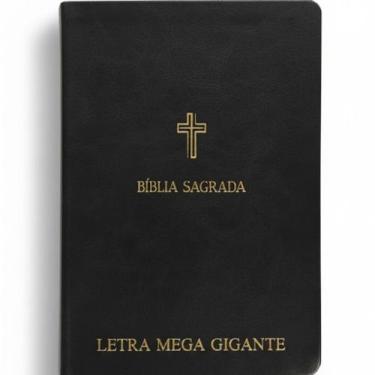 Imagem de Bíblia Sagrada  ARC  Letra Mega Gigante  Capa Luxo Preta - Publicações