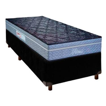 Imagem de Cama Box + Colchão Solteiro Molas Ensacadas Petrus Paropas