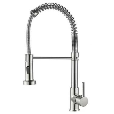 Imagem de Torneira Gourmet c/ Ducha Extensível Monocomando Quente Fria - AKF, Cr