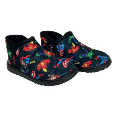 Imagem de Pantufa Meninos Homem Aranha Infantil 100% Forrada Splecht - Specht, A