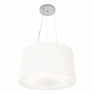 Imagem de Pendente Cone Branco MJ-4153 Para Mesa de Jantar e Estar - Vivare