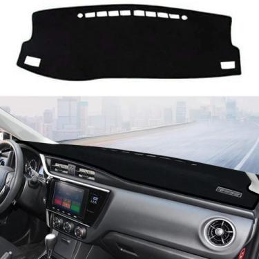 Imagem de Capa de painel YOFAMO para Toyota Corolla 2014-2018 preta