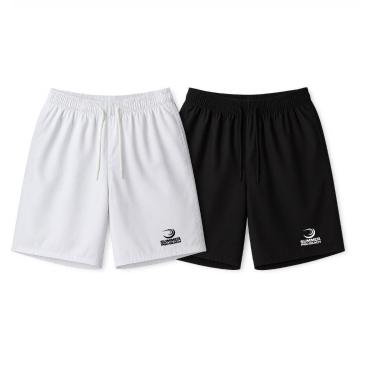 Imagem de 2X Shorts Summer Pro Masculino PRETO + BRANCO em Elastano com Bolsos-Masculino