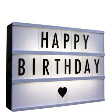 Imagem de Luminaria Letreiro + 96 letras