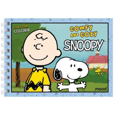 Imagem de Livro - Snoopy - Comfy and Cozy - Livro de colorir