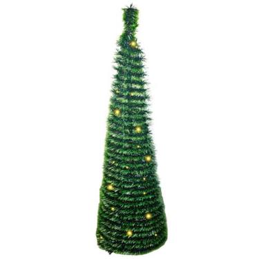 Imagem de Árvore De Natal Slim Dobrável Montagem Em 30 Segundos Linda 1,50m Gran