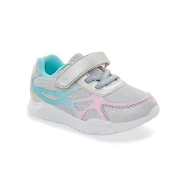 Imagem de Stride Rite 360 Tênis infantil unissex Ryne, Prata, 12 Little Kid