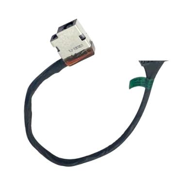 Imagem de ZAHARA Substituição do conector de porta de carregamento de tomada de alimentação CC 200W para HP 16-H 16-H1023DX M96885-S20 M96885-Y20 (comprimento do cabo: 18,1 cm)