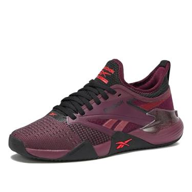 Imagem de Reebok Tênis feminino Nano Court, Preto cerejeira/preto/vermelho retrô, 42