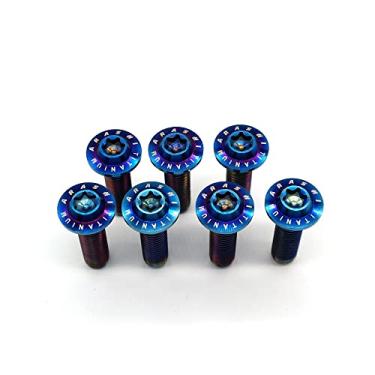 Imagem de Parafusos de montagem de discos de freio dianteiro Arashi para Kawasaki Ninja ZX6R 636 13-21, ZX10R 08-15, ZG 1400 Concours 08-10, ZX14R 06-07, GTR 1400 07-16 Parafusos Torx afunilados de titânio