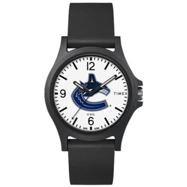 Imagem de Relógio masculino Timex Arena 40 mm - Vancouver Canucks, Preto