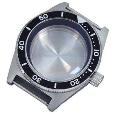 Imagem de Caixa de relógio mecânica à prova d'água vintage de aço inoxidável para relógio Seiko Nh34 Nh35 Nh36 Nh38 Movimento 62MAS, Tampa inferior sólida 6, Caixa de relógio de luxo