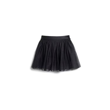 Imagem de Splendid Saia de tule para meninas, Preto, 8