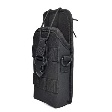 Imagem de YNIBST Coldre versátil para Walkie Talkie Molle, bolsa de rádio grande, suporte de rádio para Motorola Baofeng Cobra Uniden, rádio bidirecional, portátil, rádio amador CB