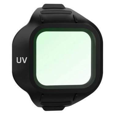 Imagem de OURHZTB Filtro de lente de câmera UV ND CPL para acessórios de drone DJI Mini 5 Pro, polarizador CPL ND filtros de densidade neutra de redução de luz, vidro óptico de várias camadas (filtro UV)