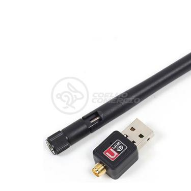 Imagem de Antena Usb 2.0 Receptor De Wifi Wireless Internet Sem Fio 1200Mbps 802.Inn Pc Notebook 51